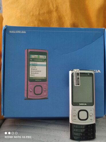 купить монитор 144 гц: Nokia 6700 Slide, түсү - Боз