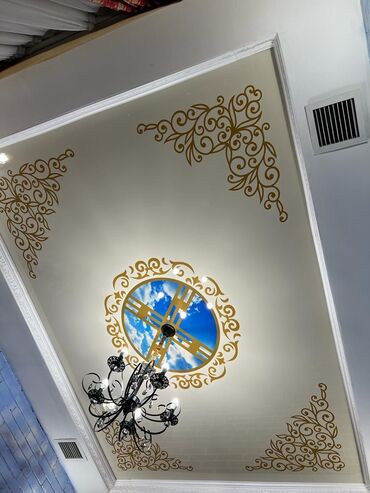 Натяжной потолок: Натяжной потолок Глянцевое, 3D потолки, Матовое Бесплатный замер, Гарантия, Бесплатная консультация — 13