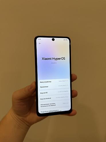 xaomi 17: Redmi, Redmi Note 14, Б/у, 256 ГБ, цвет - Черный, 2 SIM — 3
