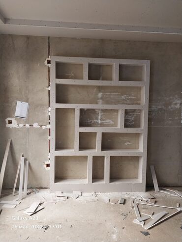 Tavan işləri: Alçıpan fiqur işleri görürük düz tavanıTvstent,Fiqurlu tavan,Ara — 13