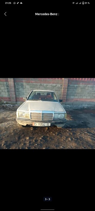 Mercedes-Benz 190: 1984 г., 2 л, Механика, Бензин