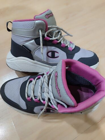 Patike: Champion patike za decu – visoki model - Brend: Champion (logo na — 7