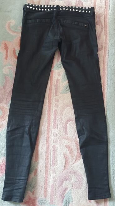 Farmerke: REPLAY original crne farmerke sa nitnama, baš moćno izgledaju, blago — 5