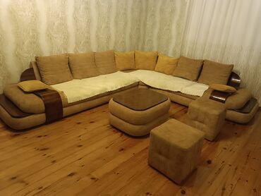купить мебель для офиса бу: Künc divan, İşlənmiş, Açılmayan, Bazasız, Nabuk, Çatdırılma yoxdur