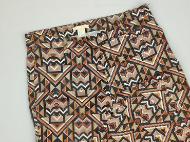 jeansy od c a: H&M, Spodnie materiałowe damskie, rozmiar M