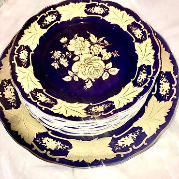 Посуда столовая: Антикварная посуда! НЕ Китай! Пр-во: СССР, Чехия, Япония… Распродажа в — 5