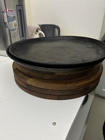 чайный сервис: Pizza serviz taxtaları 1 ədədi 2,50manat — 2