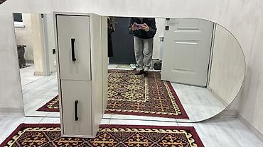 Декор жана интерьер: Торг нет. Продаю красивое большое зеркало с тумбой Размер:190*90 — 2