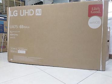 4k televizor: Yeni Televizor LG LED ekran 65" 4K (3840x2160), Ödənişli çatdırılma — 1