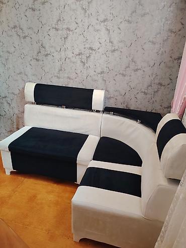 Divanlar: Künc divan, İşlənmiş, Bazalı, Çatdırılma yoxdur — 2