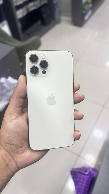 2 ci el iphone 14 pro max: IPhone 12 Pro Max, 128 GB, Qızılı, Barmaq izi, Simsiz şarj, Face ID