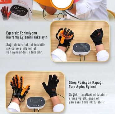 Tibbi avadanlıq: Reabilitasiya əlcəyi. İnsult, iflic xəstələri üçün. Hər iki əl — 3