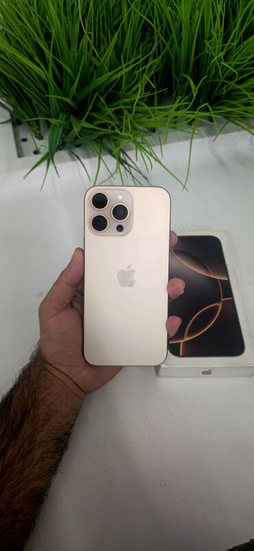 самый дорогой номер телефона в кыргызстане: IPhone 16 Pro Max, Б/у, 256 ГБ, Desert Titanium, Защитное стекло, Чехол, Кабель, 100 %