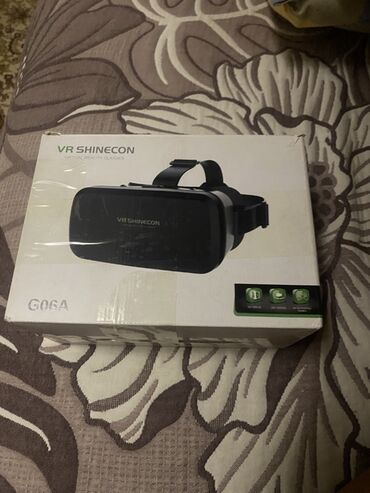 защитные очки для компьютера: Очки виртуальной реальности VR Shinecon, выполненные в черном цвете