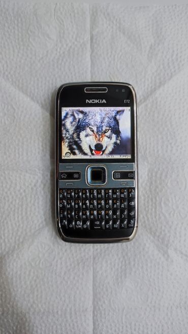 nokia e61: Nokia E72, 16 GB, rəng - Gümüşü, Düyməli, Sensor