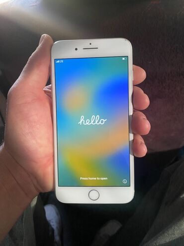 аудио переходник: IPhone 8 Plus, Колдонулган, 256 ГБ, Ак