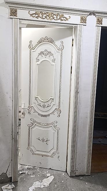 usta qapi: 1 ədəd Xüsusiyyətlər: - Material: ağ rəngdə boyalı ağac/MDFlam — 1