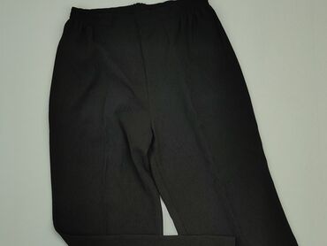 czarne spódniczka do kolan: Material trousers, S (EU 36), condition - Very good