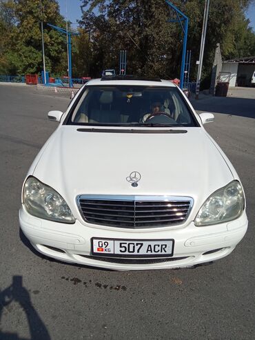 прадо 2000: Mercedes-Benz S 430: 2000 г., 4.3 л, Автомат, Бензин, Седан