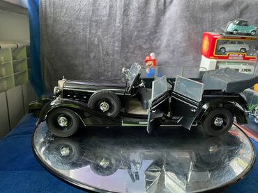 Avtomobil modelləri: Коллекционная модель Mercedes-Benz 770K Pullman W150 Black 1938 Road — 30