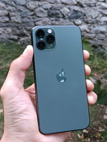 işlənmiş telefonlar: IPhone 11 Pro, 64 GB, Zəmanət, Barmaq izi, Face ID