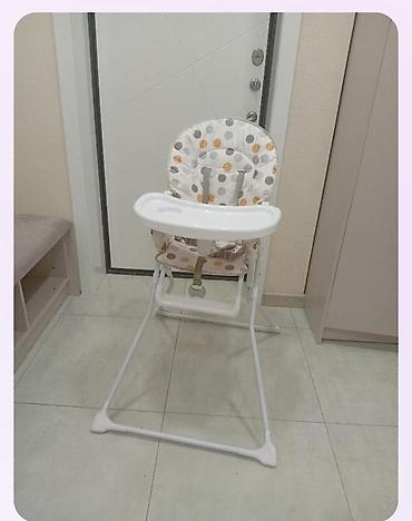 Uşaq dünyası: Mothercare markalı uşaq yemək stolu. Kəməri var, uşağın oturuş zamanı — 1