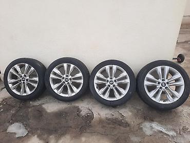 Диски: Литые Диски R 18 Комплект, отверстий - 5, Б/у — 1