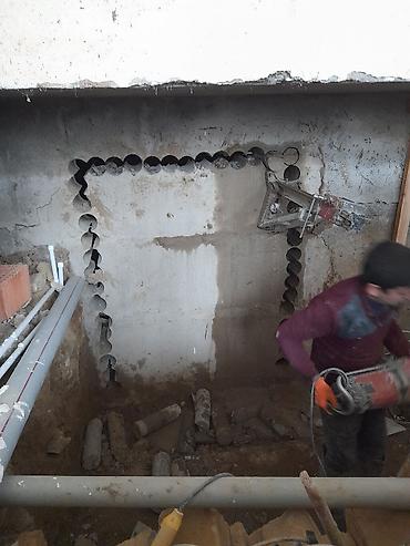 Beton işləri: Beton kesimi deşilmesi kesintisi sökintisi borularin deşiklerin — 5