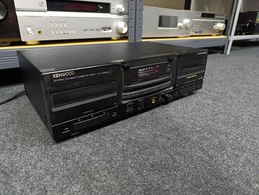 Pojačala i prijemnici: Kenwood KX-W 6060 Double Auto-Reverse Cassette Tape Deck Ispravan — 1