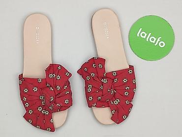 ccc red: H&M, Klapki damskie, rozmiar 38 — 2