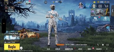 багги на радиоуправлении: PUBG Mobile hesabı – Royale Pass, nadir skinlər və zəngin inventar -