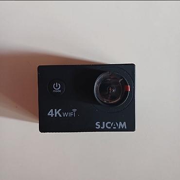 Videokameralar: SJCAM 4K WiFi action kamera Bütün alətləri ilə birlikdədir. Wi‑Fi-si — 1