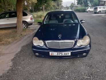 самая дорогая машина в кыргызстане: Mercedes-Benz C-Class: 2001 г., 2 л, Типтроник, Бензин, Седан