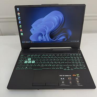 lcd tv: Игровой ноутбук ASUS TUF Gaming A15 в чёрном корпусе. Подходит для — 1