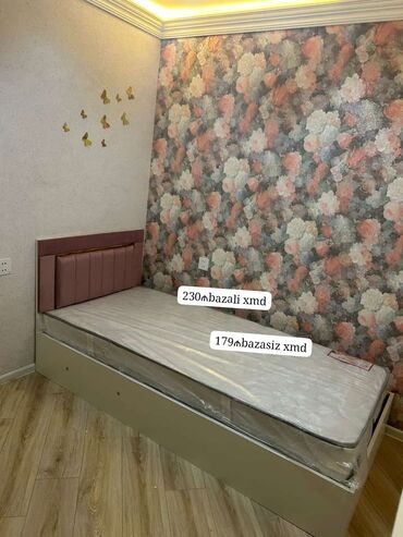 Yataq otağı dəstləri: Təknəfərlik çarpayı, Matras ilə