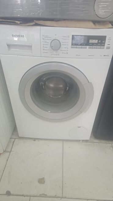 Paltaryuyan maşınlar: Paltaryuyan maşın Siemens, 7 kq, Avtomat, Qurutmasız