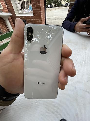islənmis telefon aliram: IPhone X, 64 GB, Ağ, Simsiz şarj — 1
