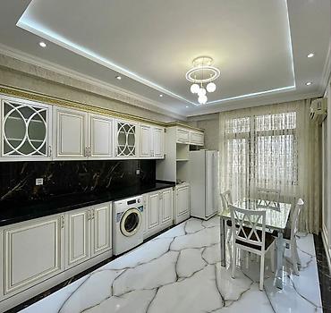Квартиры: TƏMİRLİ MƏNZİL – DAXİLİ İNTERYER - Zövqlə dizayn olunmuş geniş qonaq — 7
