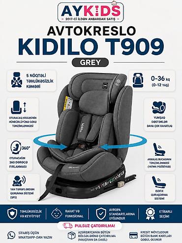 Avtokreslolar: 🚗 Balacanız Üçün Birinci Sinif Təhlükəsizlik: Kidilo T909! Övladınızın — 1