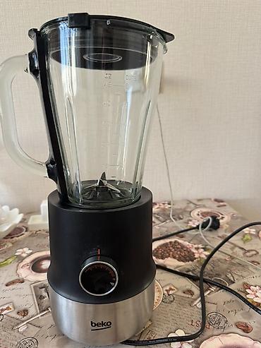 Mətbəx texnikası: Beko stasionar blender - Şüşə qab: ölçü cizgiləri ilə (oz və cups — 1