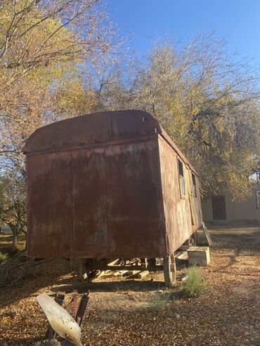 дом рухи мурас: Передвижной вагон-бытовка на колесном шасси (ретро) Характеристики: -