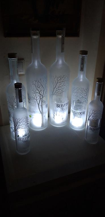 tea pec nova: Prazne flaše od Vodke Belvedere organic 0.7l,1.75l i 3l Prodajem — 2