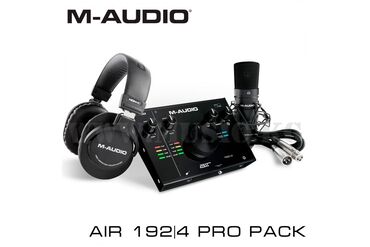 музыкальные колонки в аренду: Комплект M-AUDIO AIR 192 | 4 Vocal Studio Pro Набор для звукозаписи