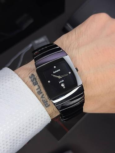 rado saat: Yeni, Qol saatı, rəng - Qara — 1