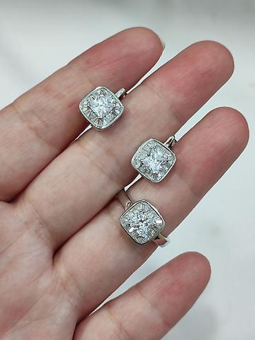 Серебряные наборы украшений: Набор украшений, Проба 925, Женские, Новый — 3