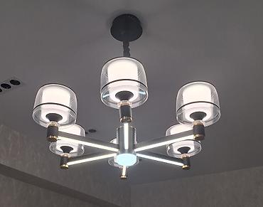 Led çilçıraqlar: Led Çılçıraq, 4 və daha çox lampa — 2