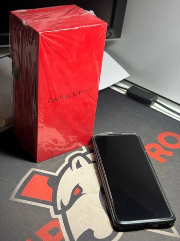 телефон андроид: OnePlus 10 Pro, Колдонулган, 256 ГБ, түсү - Кара, 2 SIM