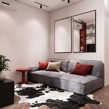 Продажа квартир: 1 комната, 30 м², Элитка, 9 этаж, Дизайнерский ремонт — 8
