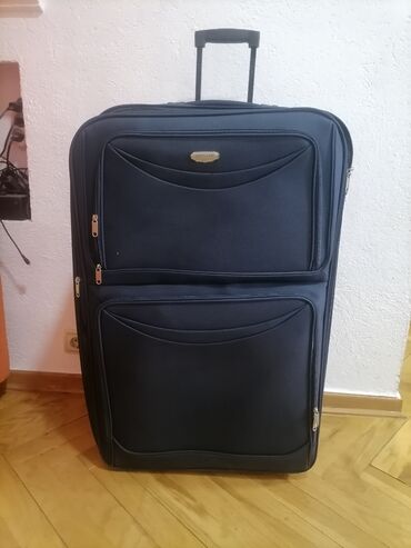 torba za laptop: Kofer TRAVELITE LAND veliki platneni na točkiće oko 85/50 /30 ispravan