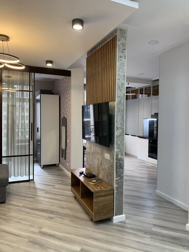 1 комнатная квартира на сутки в оше: 2 комнаты, 45 м², Элитка, 9 этаж, Дизайнерский ремонт